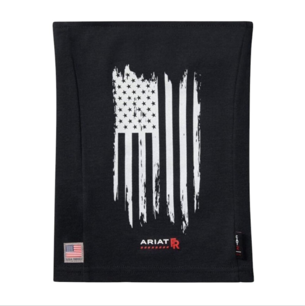 Ariat Work FR Primo Fleece Neck/Face Gaiter With Flag - One Size Fits Most - Picture 2 of 6